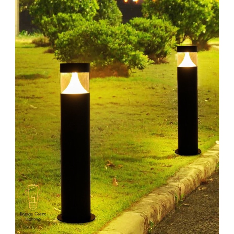 Đèn Cột Trang Trí Sân Vườn Energy Green Lighting DSV-810 Chống Nước - Chiều Cao 80cm - Cắm Điện 220V