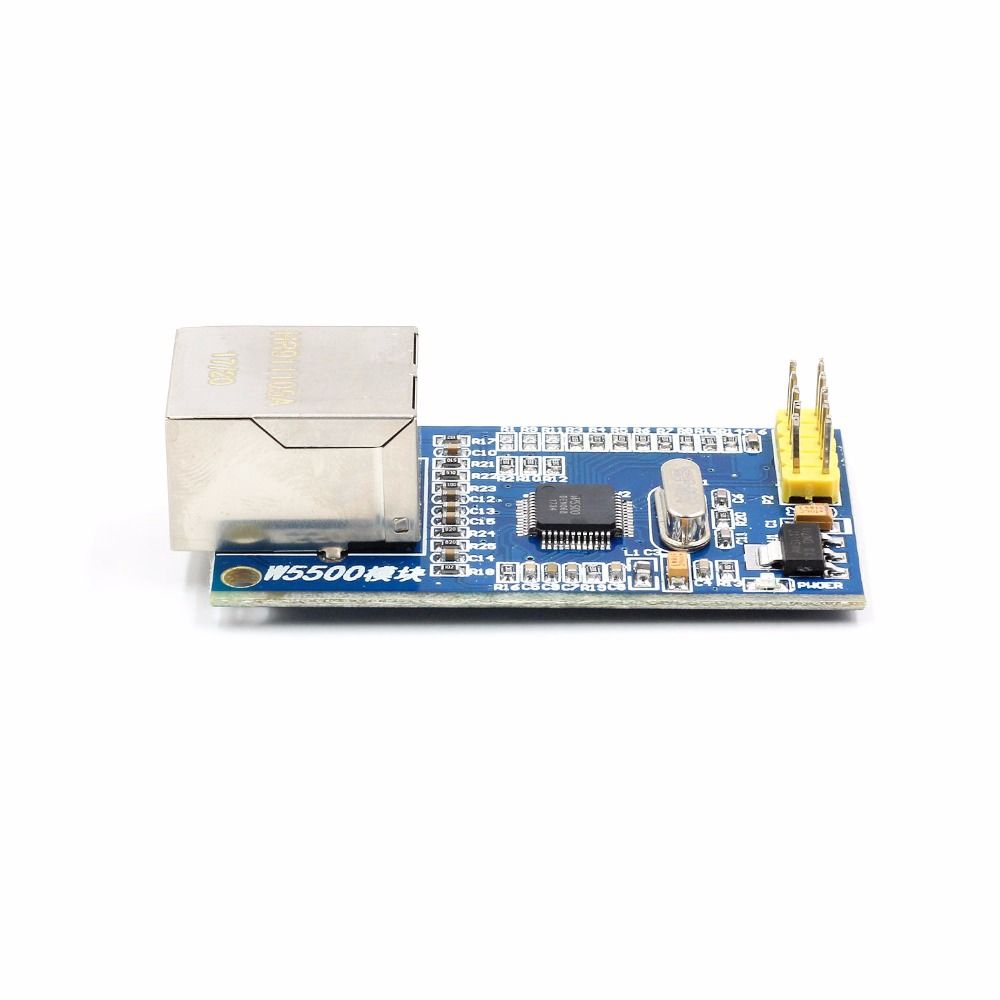 Mô Đun Mạng Ethernet W5500 Cho Arduino Tcp / Ip 51 / Stm32 Spi Giao Diện 3.3v 5v