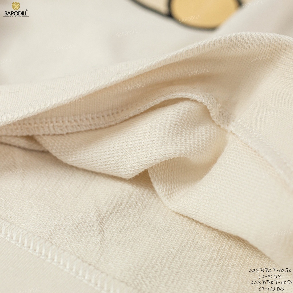 Bộ dài cotton thu đông bé gái hoạt hình dễ thương 12-25kg