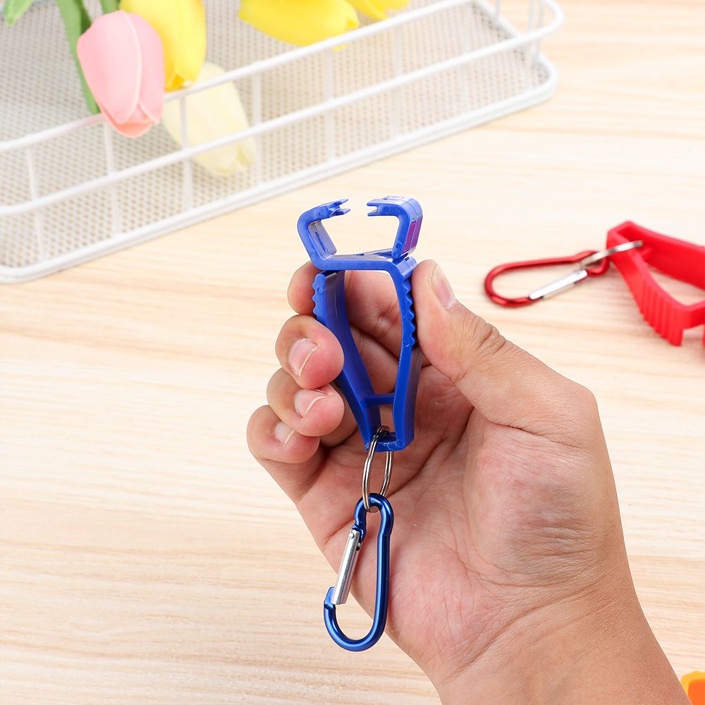 Kẹp Móc Treo Găng Tay 6 Màu 11.5cm Đa Năng Chất Lượng Cao