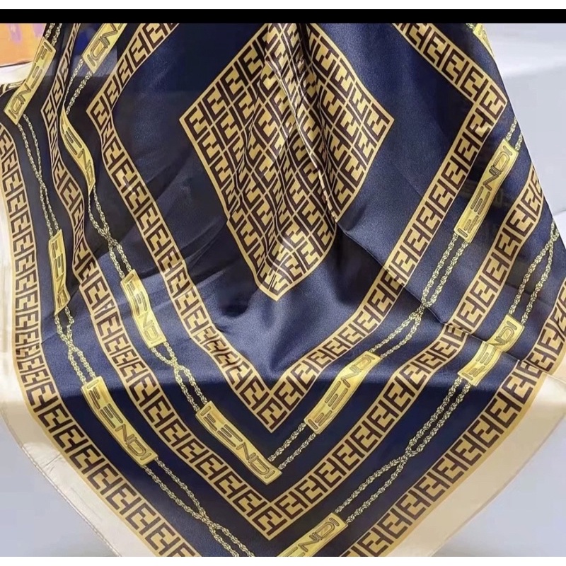 Khăn choàng lụa nhiều mẫu size 90x90cm