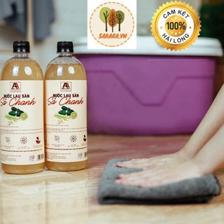 Nước lau sàn quế chanh sả và quế, xua đuổi muỗi và côn trùng, thảo mộc tự nhiên, không chất tẩy rửa, an toàn cho da