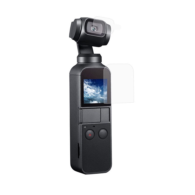 Set 6 miếng dán PET HD chống trầy cho máy quay phim DJI OSMO Pocket Gimbal | BigBuy360 - bigbuy360.vn