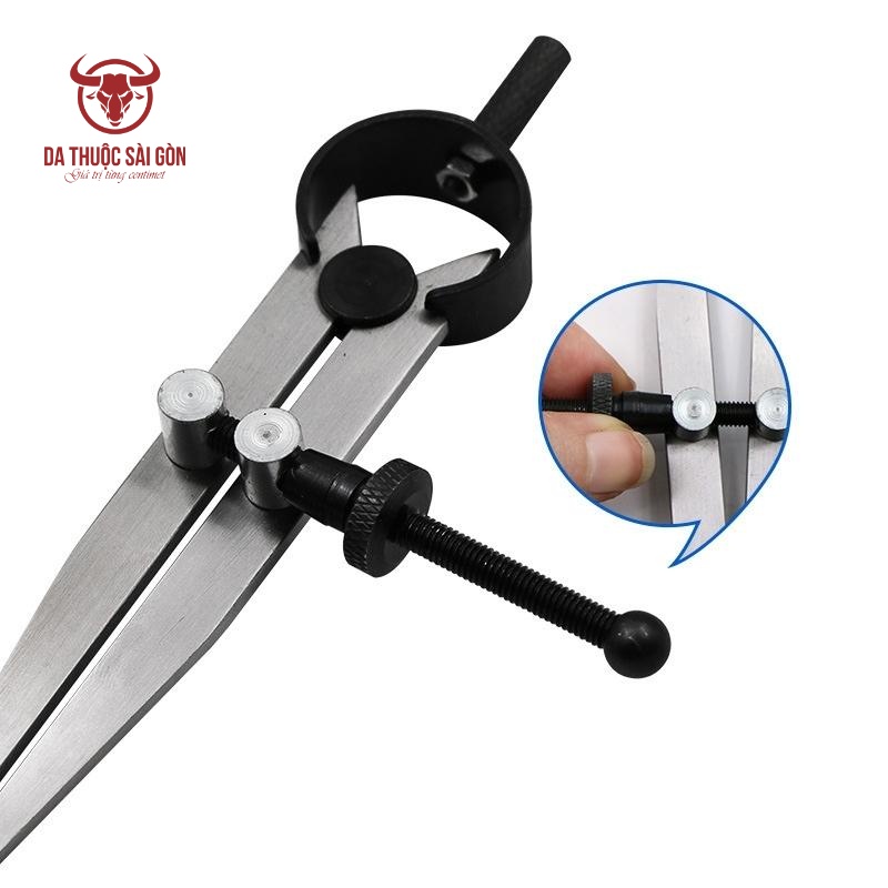 Compa lấy dấu - bộ dụng cụ làm da thủ công - Da Thuộc Sài Gòn - COMPA02-SAT