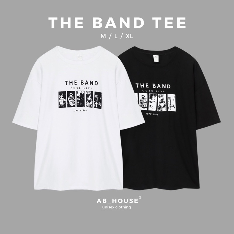 Áo Thun Cotton 100% THE BAND Nam Nữ