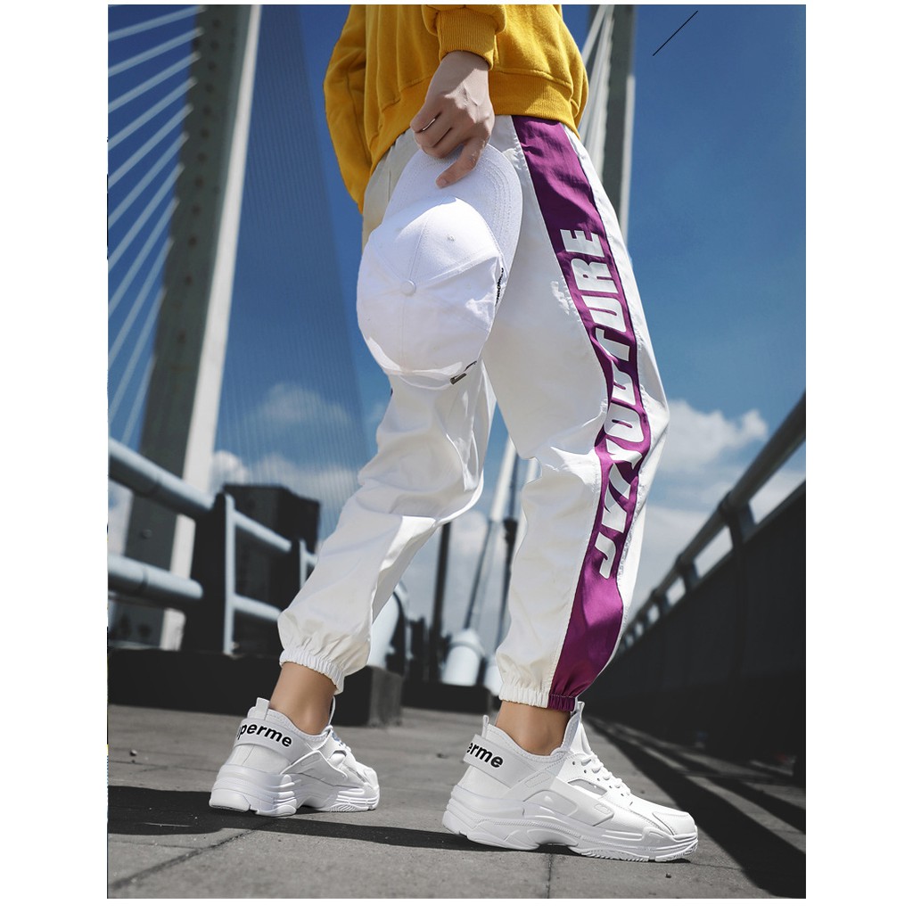 Giày nam sneaker phong cách Hàn Quốc 2019 (màu đỏ) | BigBuy360 - bigbuy360.vn