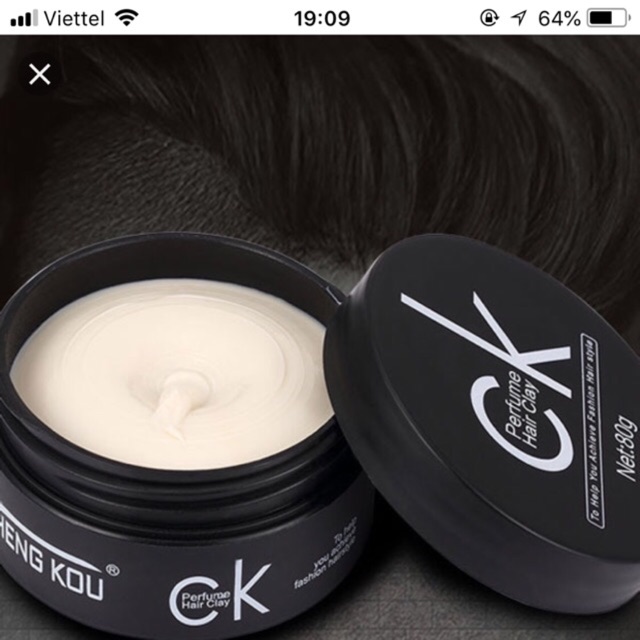 Sáp vuốt tóc CK perfume hair clay 80gr