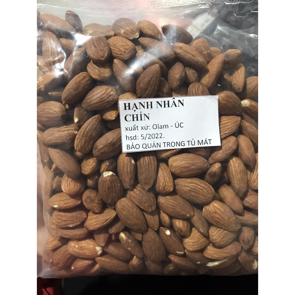 Hạnh nhân hạt chín nguyên vị 500g