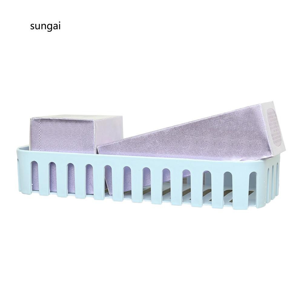 Khay để đồ treo tường đa năng bằng nhựa kích thước 26cm x 11cm x 4.5cm tiện dụng | BigBuy360 - bigbuy360.vn