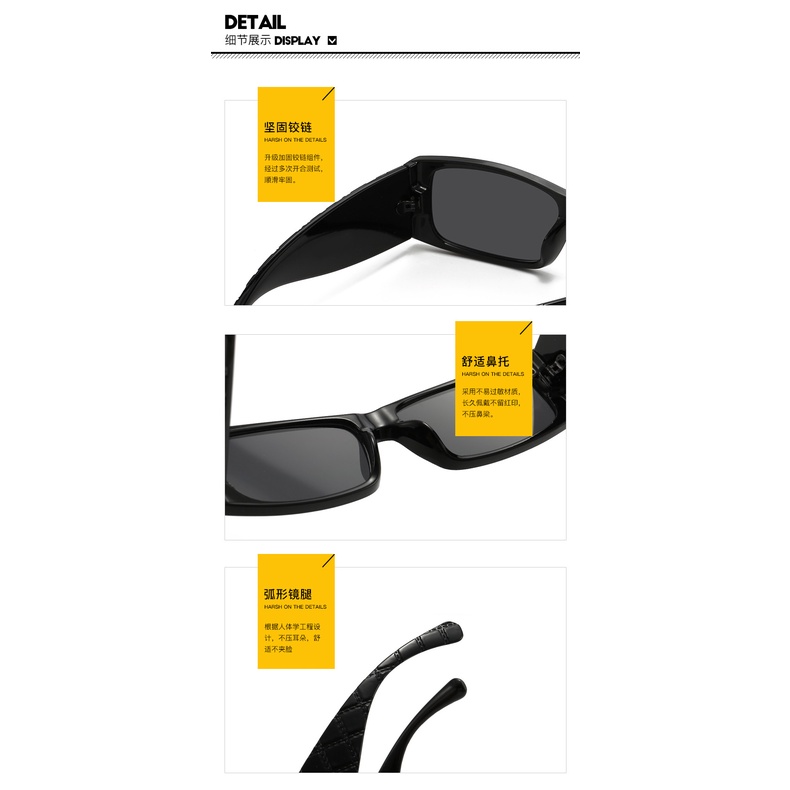 Kính mát gọng vuông CCOD  thời trang dành cho nữ