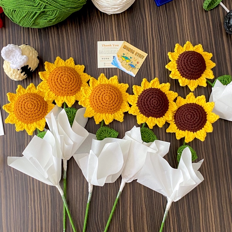 🌻Bó Hoa Hướng Dương Handmade || Nhiều Kiểu Giấy GóiQuà Tặng 8/3,Valentine,Sinh Nhật,Tốt Nghiệp