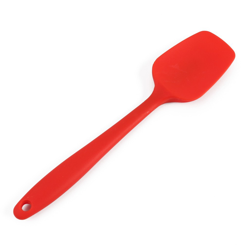 Phới Spatula Silicone Dạng Thìa Dùng Vét Bột Trộn Bột Tiện Lợi 28 cm