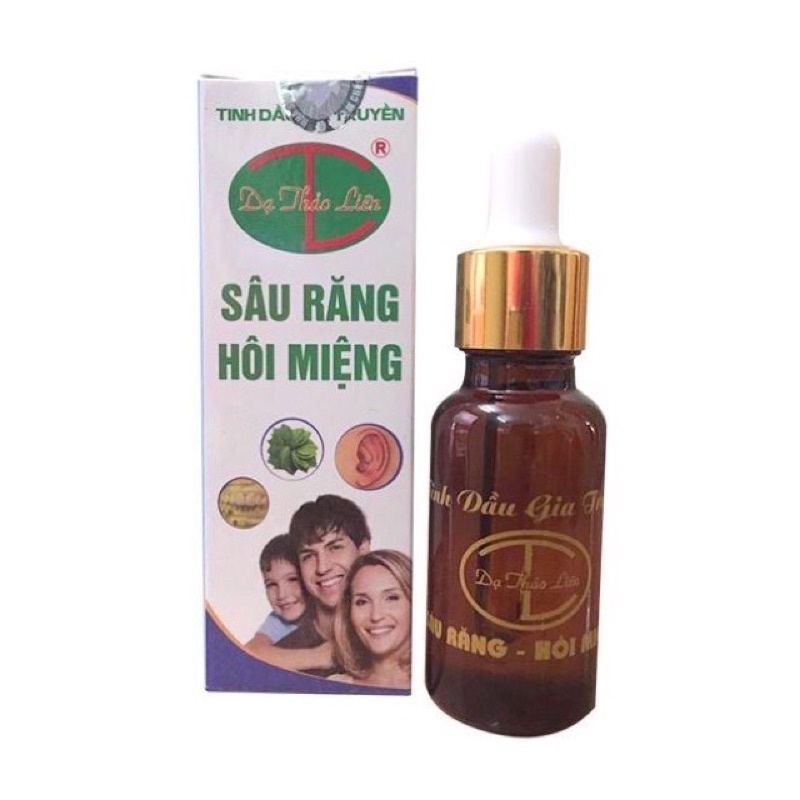 Tinh dầu răng miệng sâu răng hôi miệng Dạ Thảo Liên