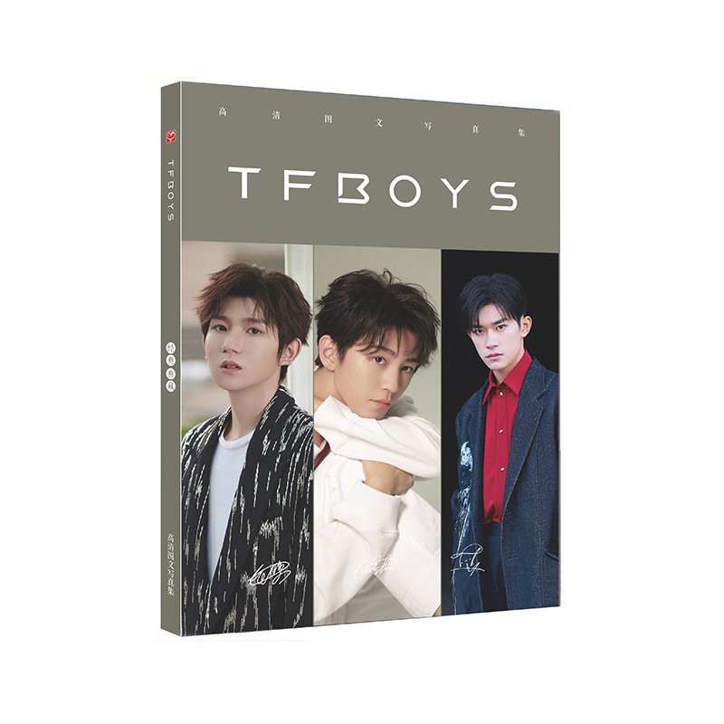 ( bìa ngẫu nhiên ) Album ảnh photobook in hình TFBOYS MẪU 2021 album ảnh tặng kèm poster tập ảnh quà tặng xinh xắn idol