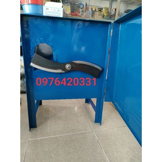 Lưỡi dao máy băm chuối, dao máy băm cỏ toàn phát 750w 1,1kw dài 40cm trục 12mm