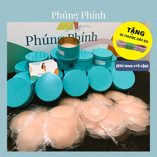 Cặp Dán Nhũ Hoa Silicon Che Đầu Ti Ngực - Thoáng mát, mềm mại, tái sử dụng nhiều lần, miếng dán ngực tàng hình