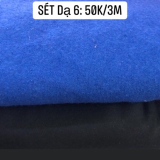Sét tặng vải dạ 50k/3m và khoá
