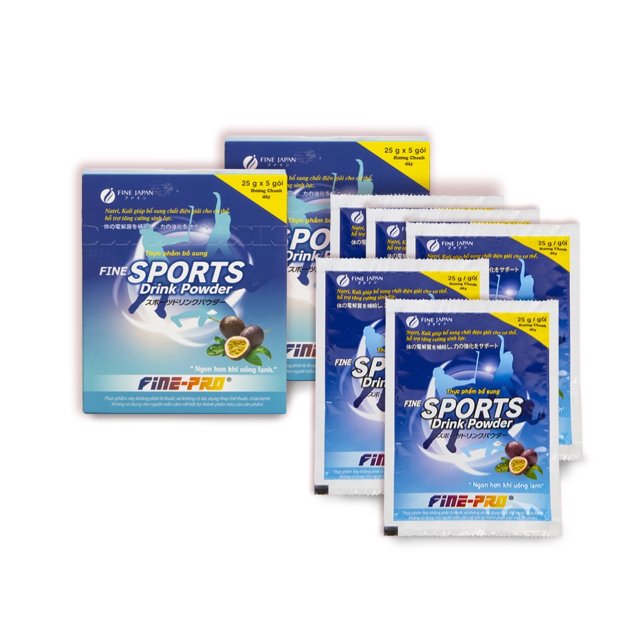 Nước Uống Bù Điện Giải - Fine Sport Drink Powder