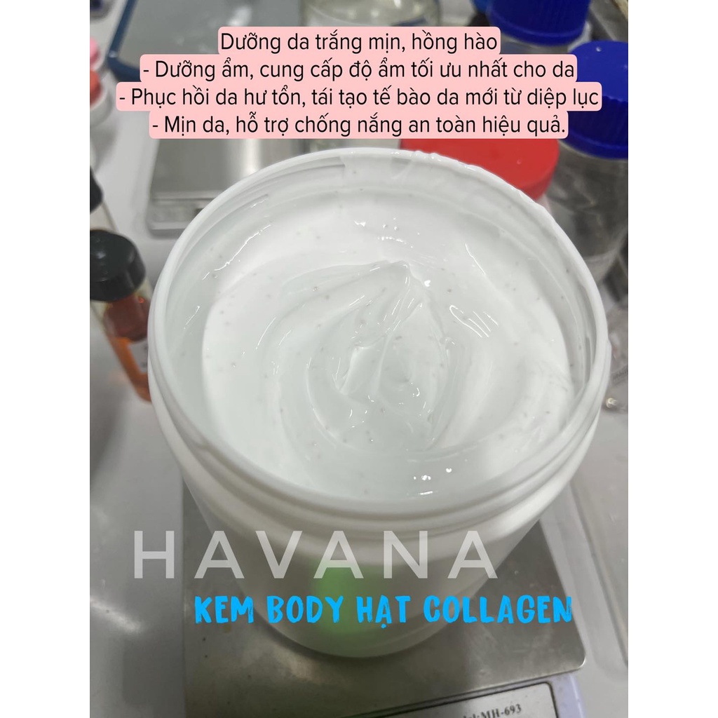 KEM BODY DƯỠNG TRẮNG HAVANA - 1KG