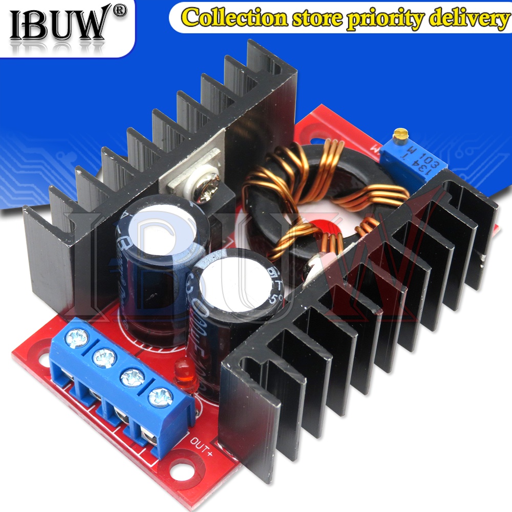 1 Bộ Tăng Áp 10-30V Sang 12-35V CV CC 150W 10A DC Cho Xe Hơi