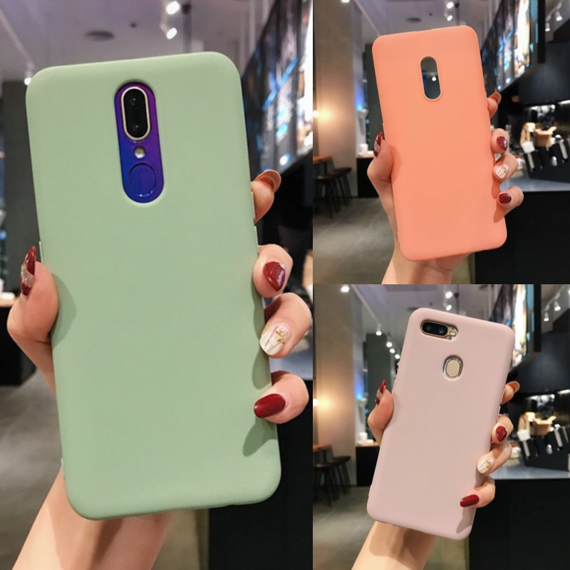 Ốp lưng iPhone 12 mini 11 Pro X XR XS Max 8 7 6 6S Plus SE 2020 Simple Macaron Solid Color Matte Texture Soft TPU case /XLD