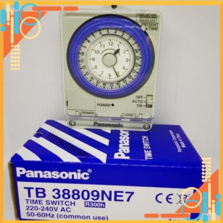 ̣̣ Timer cơ Panasonic Bộ hẹn giờ công tắc thời gian Relay thời gian thực TB388 TB388K Panasonic gia re