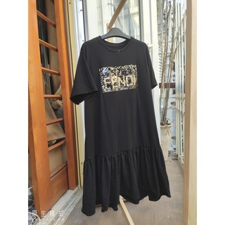 Bigsize - Váy đuôi cá gắn kim sa Fendy 55-85kg