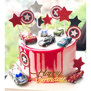 Trang trí bánh 💖FREESHIP💖 Bộ xe trang trí bánh-Phụ kiện Trang trí bánh kem