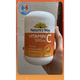 Nature's Way Vitamin C Orange 500mg