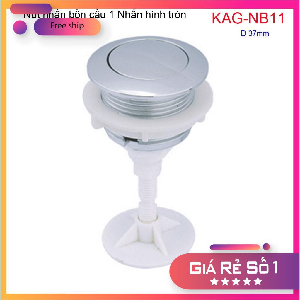 Nút nhấn xả bồn cầu 1 lỗ 3-3,5cm ,xả thoát nước bồn cầu một nhấn thông dụng