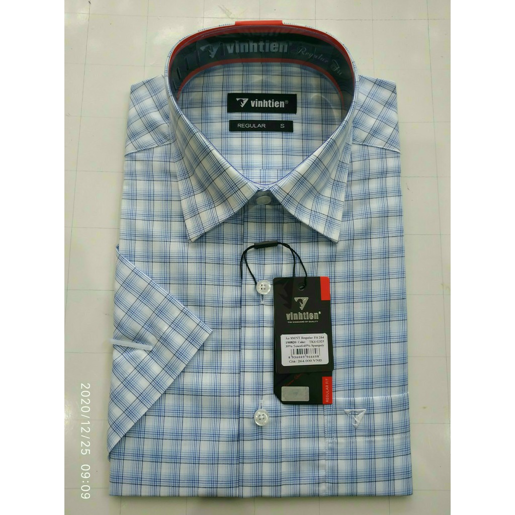 Áo Vĩnh Tiến tay ngắn VẠT BẦU nhiều mẫu 264 và 295 size S (54-61kg) | BigBuy360 - bigbuy360.vn