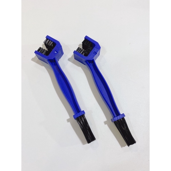 Bàn chải 3D 2 đầu cọ vệ sinh sên, làm sạch xích xe máy
