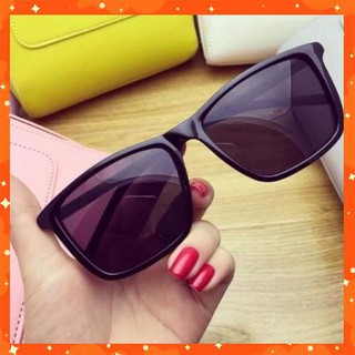 [GIÁ GỐC] Mắt Kính Mát Chữ V Đen Thời Trang💖FREESHIP💖Gọng Kính Nam Nữ Nhựa Dẻo Cao Cấp H130