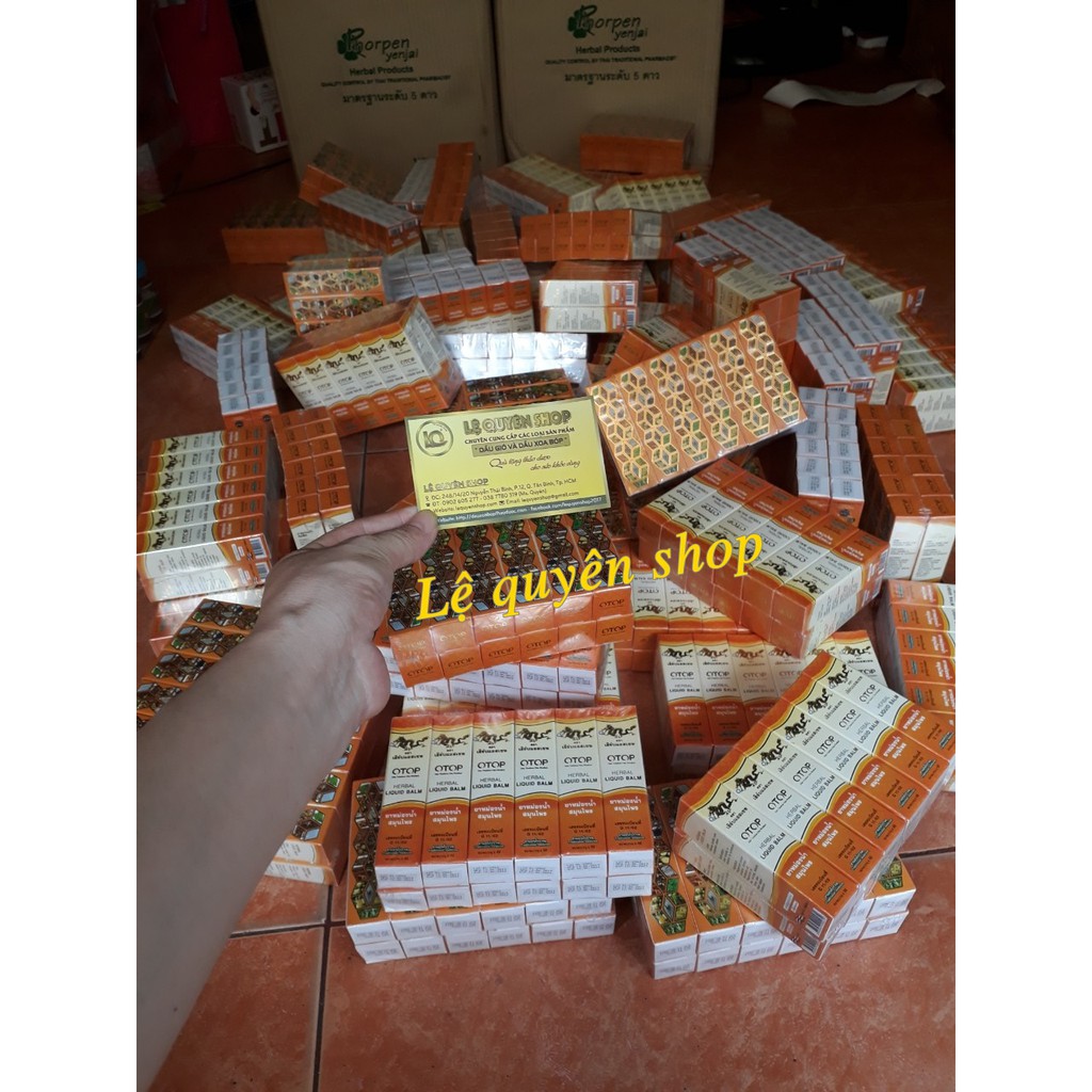 [Combo]6 chai Dầu 26 vị  thảo dược Thái Lan   8ml