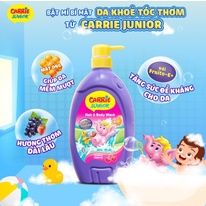 Sữa tắm gội toàn thân Carrie Junior 700g chính hãng