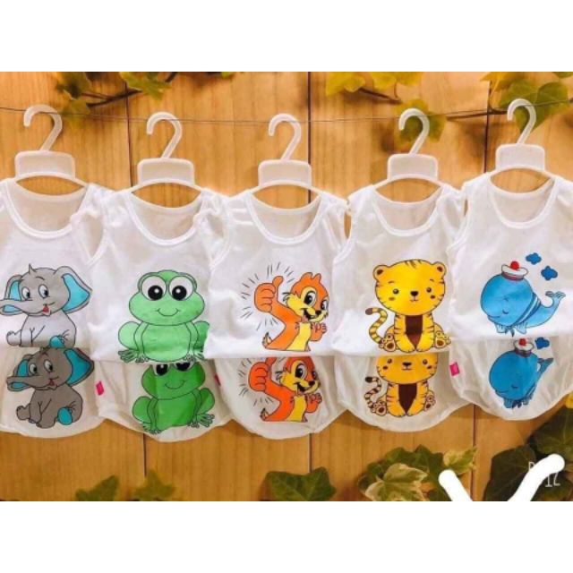 Set 5 bộ ba lỗ chip cho bé hình con vật