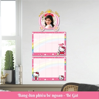 Bảng dán phiếu bé ngoan - IN ẢNH BÉ