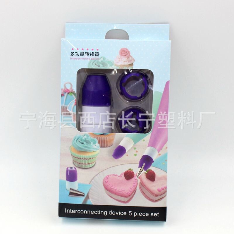 Bộ 5 dụng cụ trang trí bánh