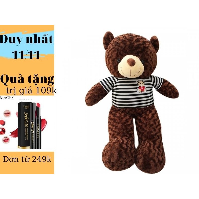 Gấu bông Teddy khổ vài 1m4 đứng 1m2