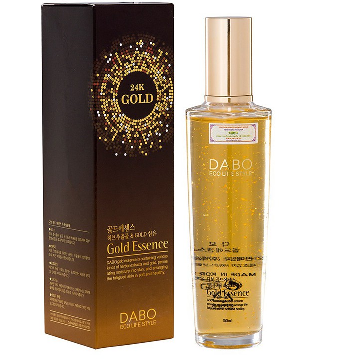 Serum Tinh Chất Vàng Cao Cấp Hàn Quốc DABO GOLD ESSENCE Dưỡng Trắng Mịn Da ( 150ml) - Hàng Chính Hãng