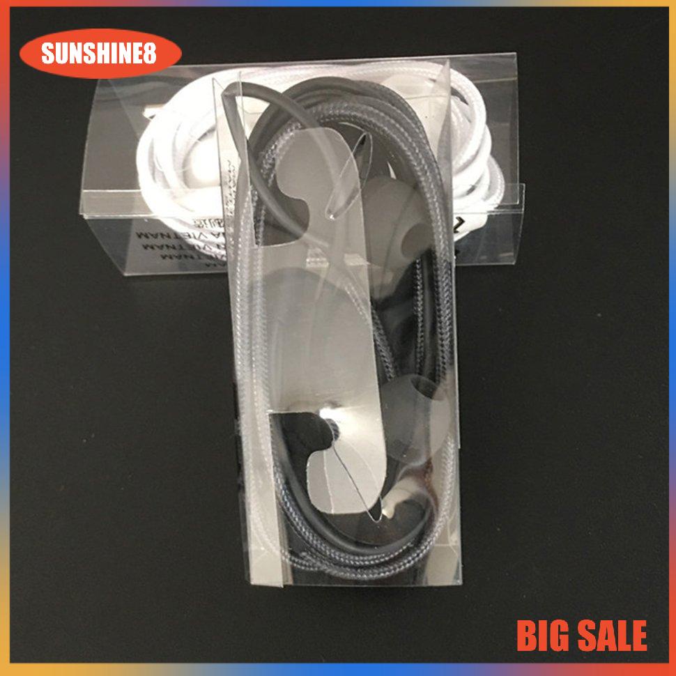 【SUN】Stereo In-Ear Earphones With Mic Wired Headset For Samsung Galaxy S8 S8Plus