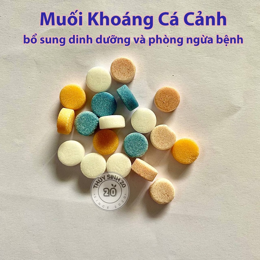 Muối khoáng bổ sung dinh dưỡng, phòng ngừa bệnh cho cá