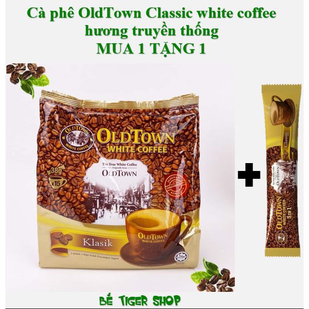Cà phê trắng OLDTOWN white coffee classic malaysia