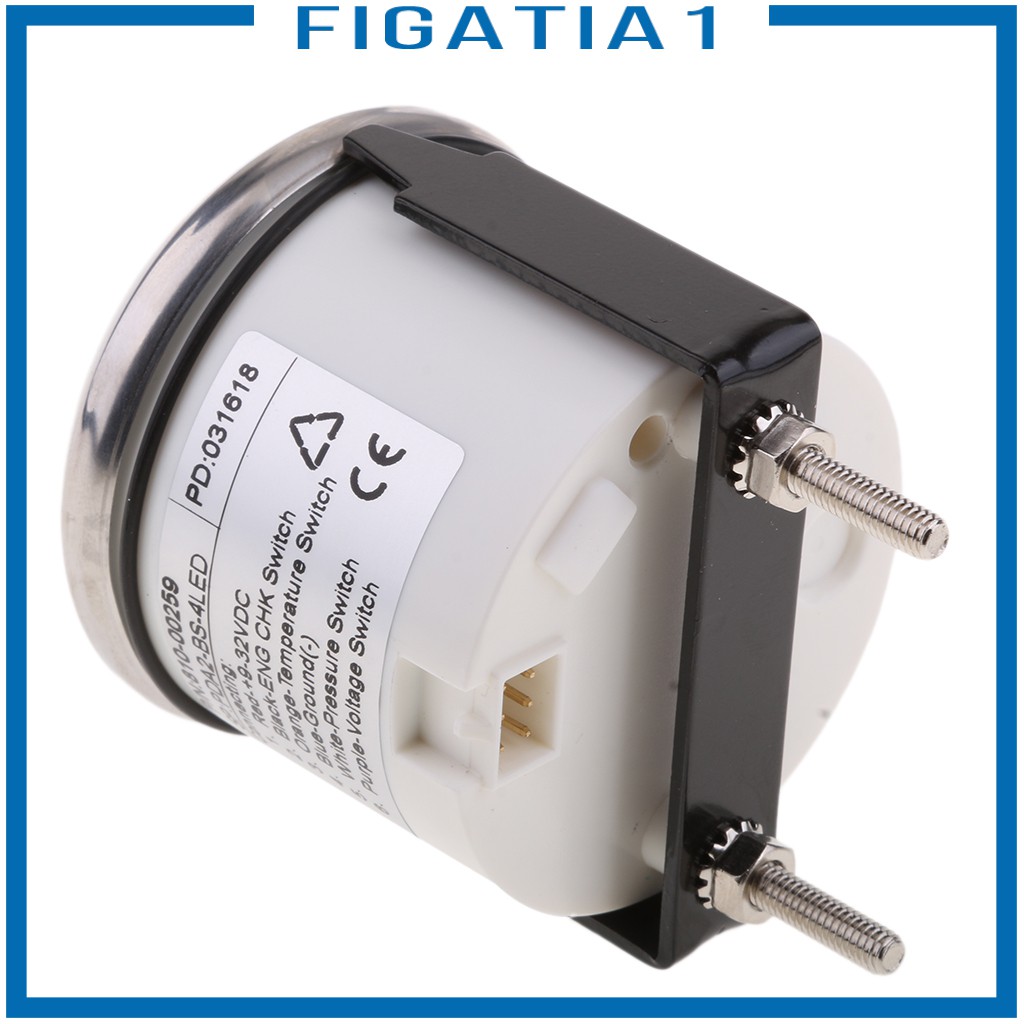 Đồng Hồ Báo Động Figatia1 52mm Volt / Dầu Tem / Tem / Check 800-00256