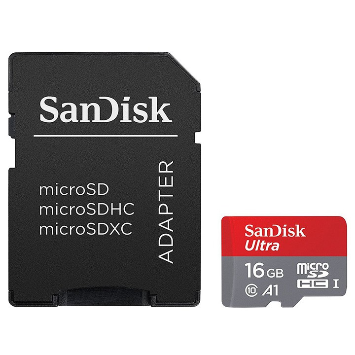Thẻ nhớ microSDHC đọc 98MB/s Ultra A1 16GB