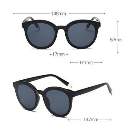 Mắt kinh mát nam nữ kính râm FULLBOX POSHOP V2 cao cấp chống chói tia UV thời trang Hàn Quốc | BigBuy360 - bigbuy360.vn