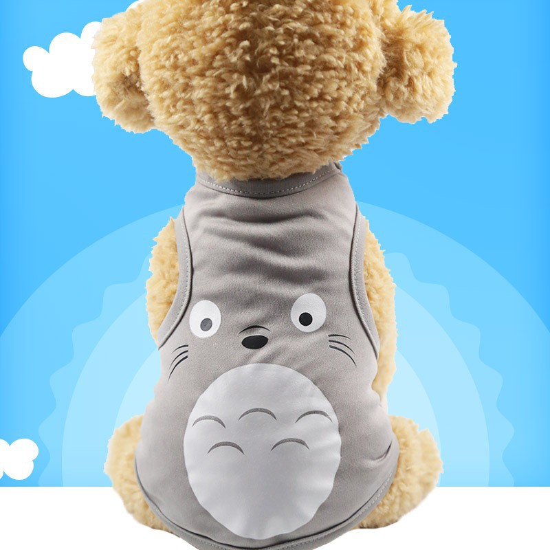 Áo thun in họa tiết nhân vật hoạt hình đáng yêu cho thú cưng