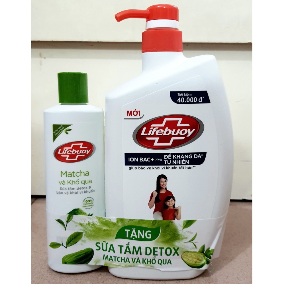 [MUA 1 TẶNG 1] Sữa tắm Lifebuoy Bảo vệ vượt trội 10 850G | BigBuy360 - bigbuy360.vn