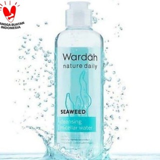 Image of Wardah Nature Daily Seaweed Cleansing Micellar Water 240 ml(BOTOL)