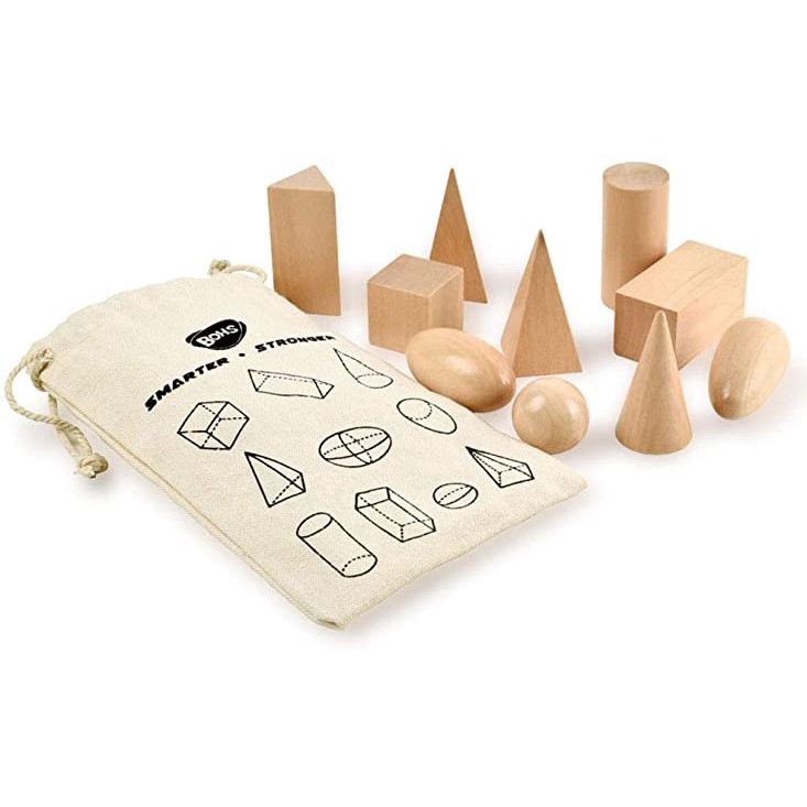 Túi giác quan lập thể MONTESSORI-Giáo Cụ Montessori cho bé lứa tuổi 0-6. Hàng Quốc Tế Chính Hãng Quốc Tế